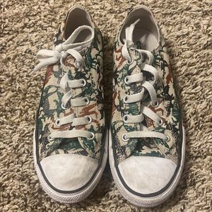 Converse Dinosaur Print